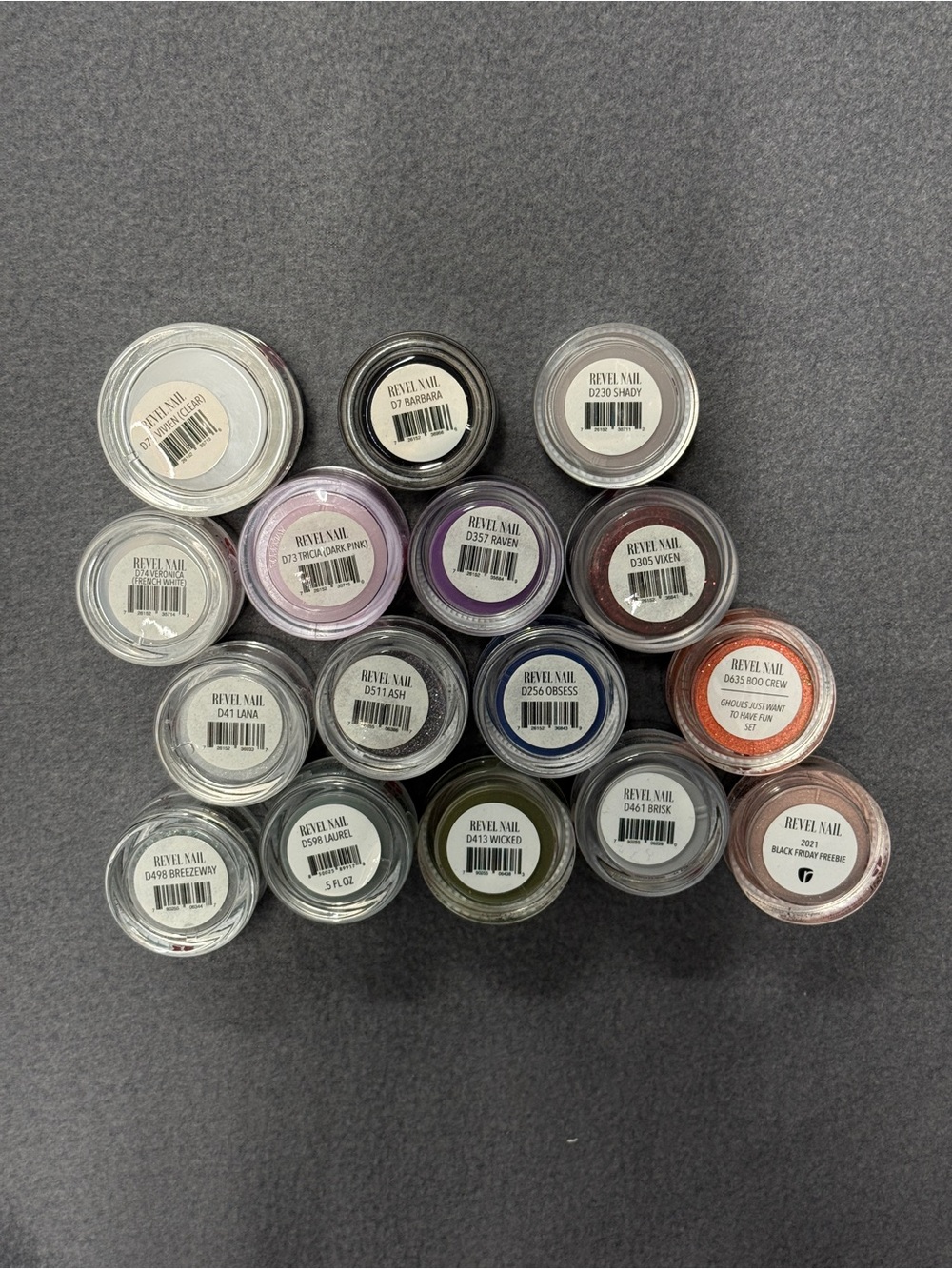 Revel Nail Dip Powder Lot (16)